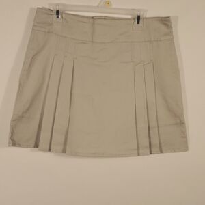 Vesi Lady Tennis skirt light Khaki with shorts Size 10